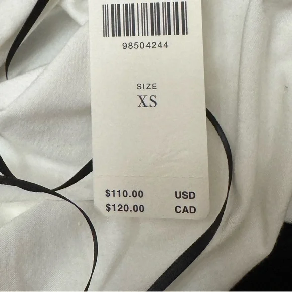 Anthropologie Black and White Midi Dress - Picture 12 of 12